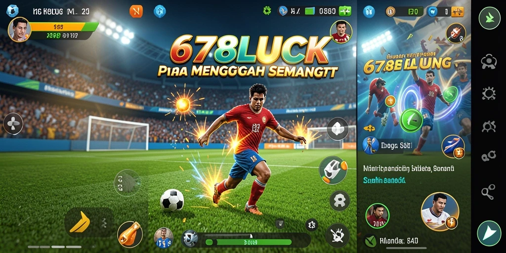 Tampilan gameplay menarik dari 678LUCK yang penuh aksi.