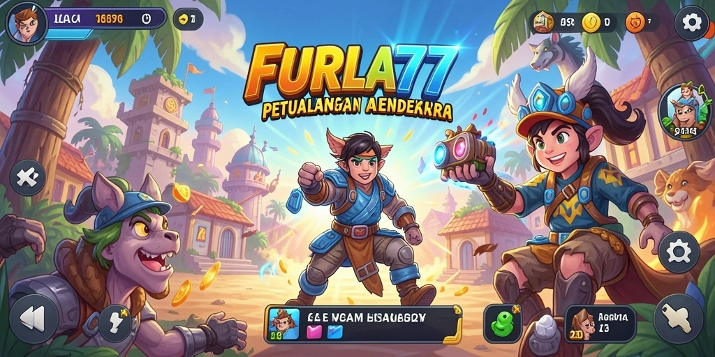 Tangkapan layar permainan FURLA77 menampilkan gameplay Arcade yang seru dan menantang.