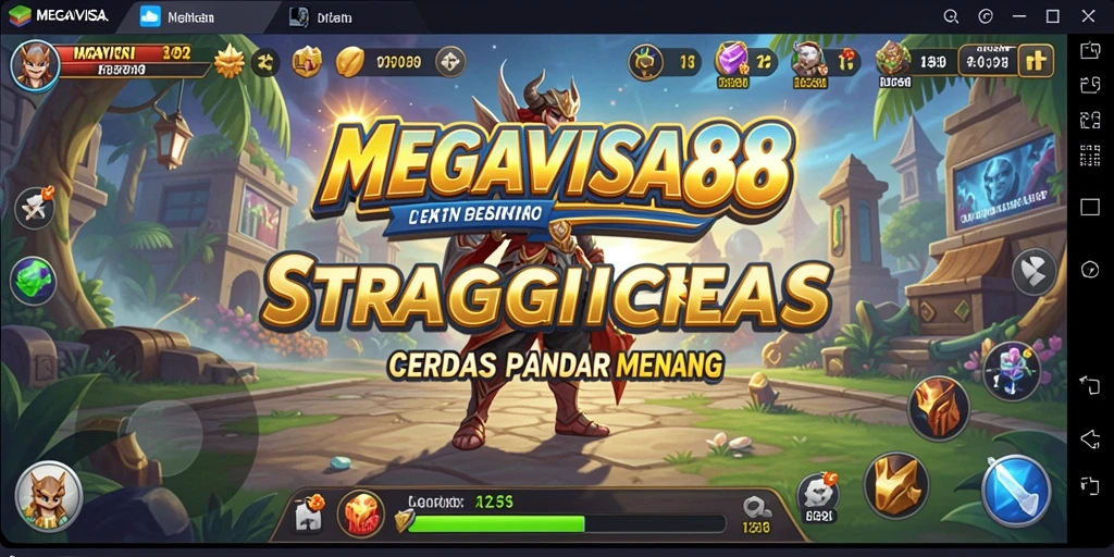 Tampilan gameplay <strong>MEGAVISA88</strong> yang penuh strategi dan aksi.