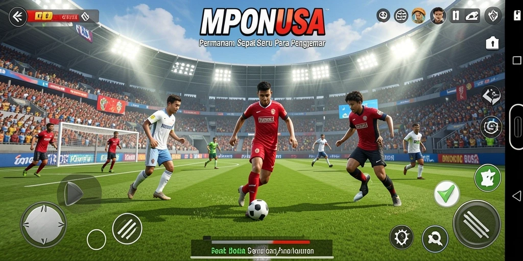 Tampilan gameplay <strong>MPONUSA</strong> yang mendebarkan dan realistis.