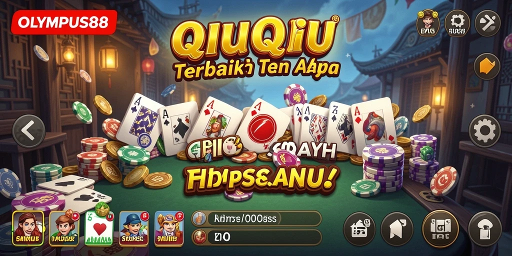 Tampilan gameplay QiuQiu yang menarik dan seru.