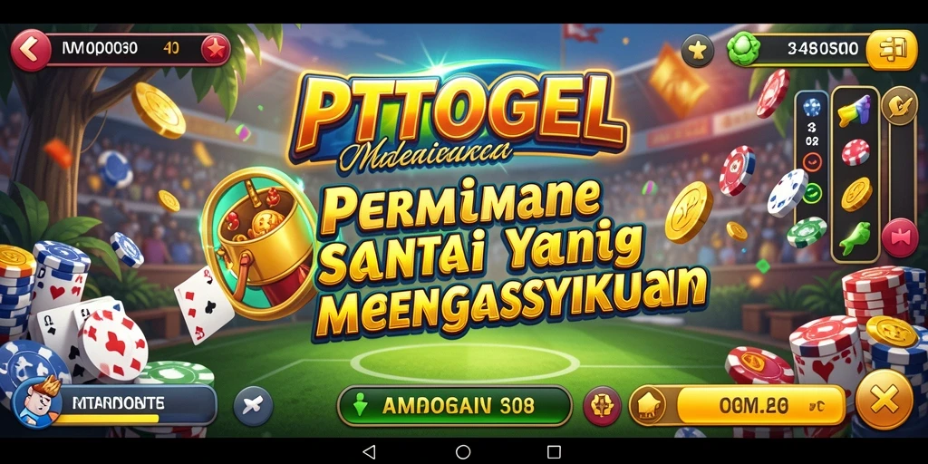 Tampilan menarik dari gameplay PTTOGEL yang seru dan santai.