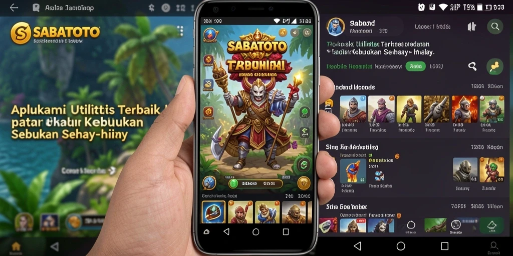 Tampilan antarmuka utama SABATOTO yang intuitif dan mudah digunakan.